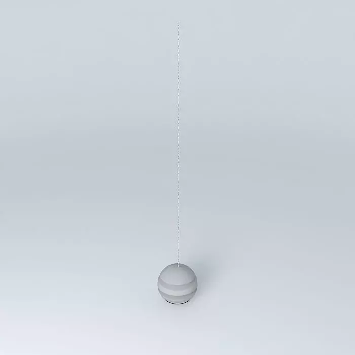 Ceiling lamp 35 cm diameter 3D model