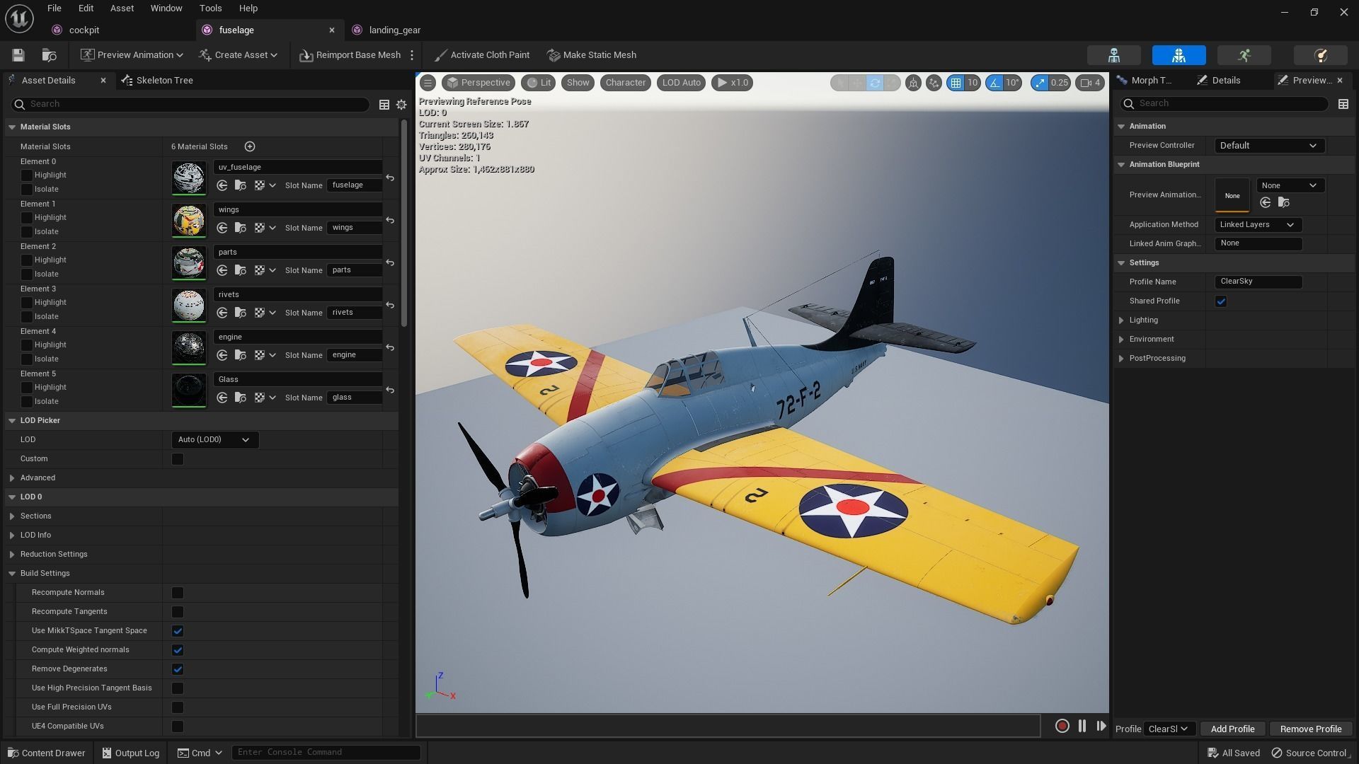 F4F-3 WILDCAT 72F2 Low-poly 3D model_26