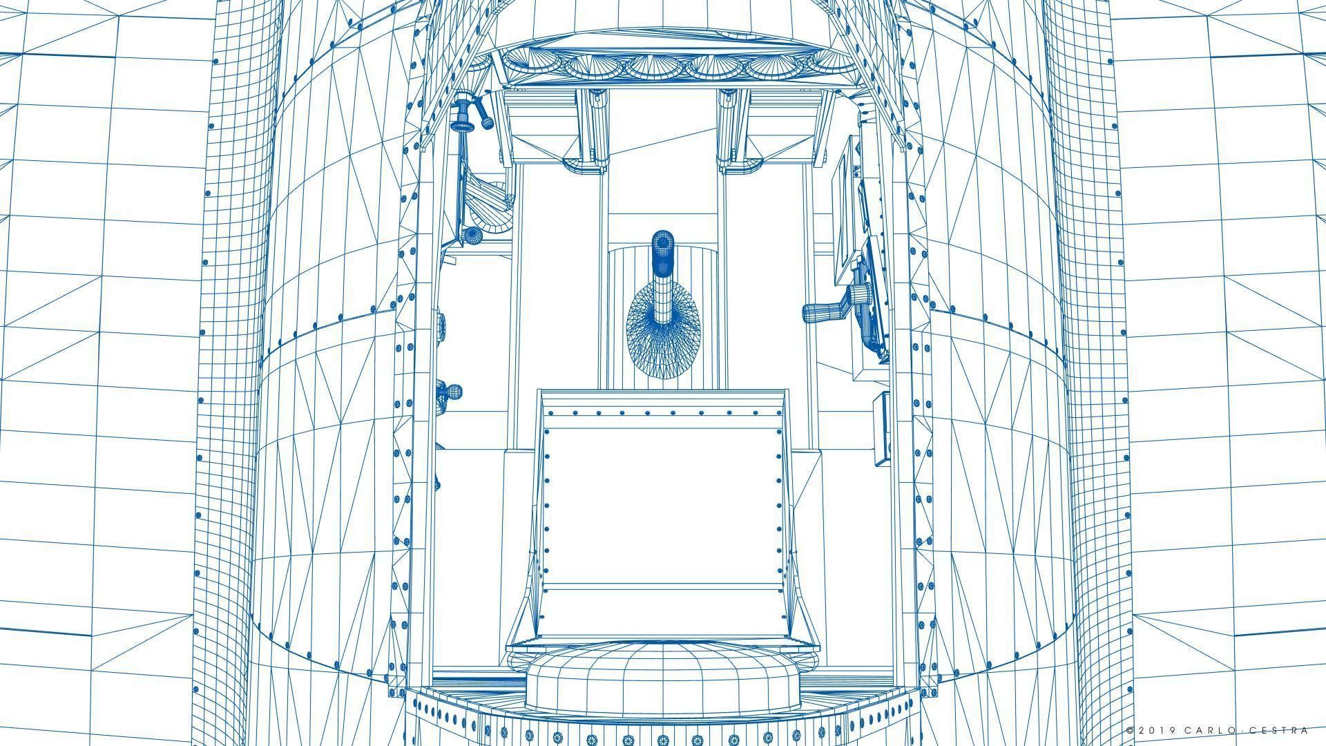 F4F-3 WILDCAT 72F2 Low-poly 3D model_68