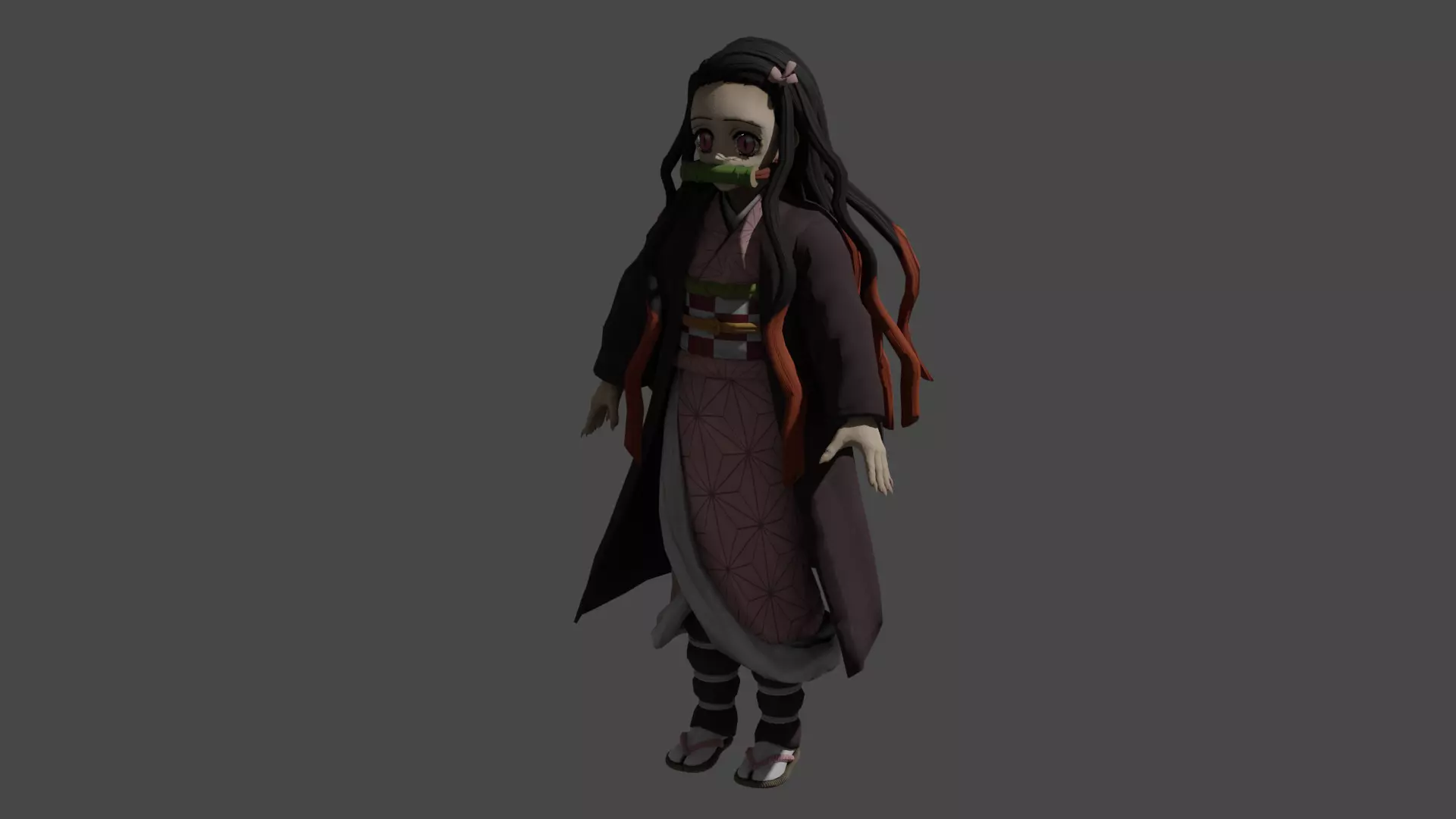Nezuko Kamado - Demon Slayer 3D print model