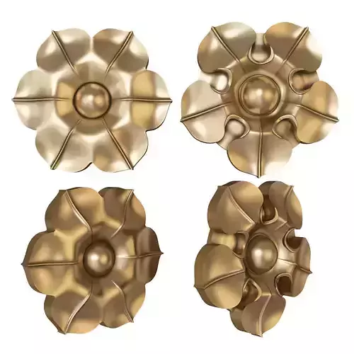 Rosette for cnc 3D print model