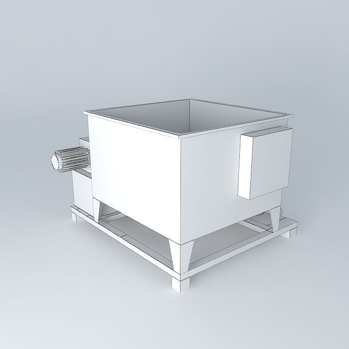 Vertical Briquette Press, Series TH Free 3D model_3