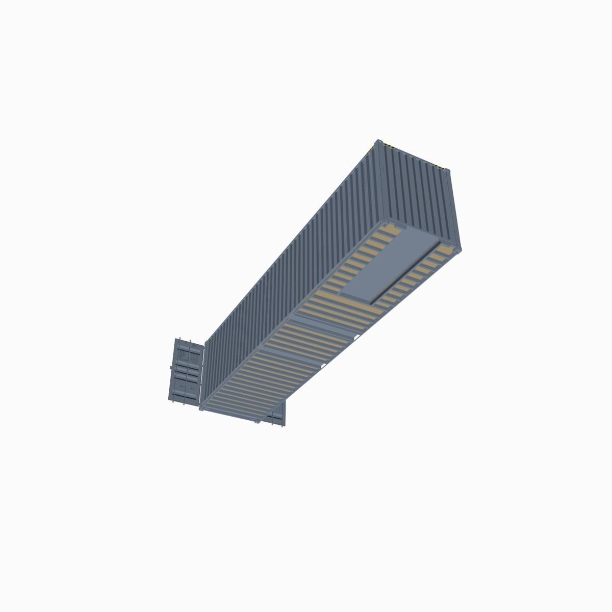 Autodesk Revit 2013 Shipping Container 40 Foot High Cube 3D model_17