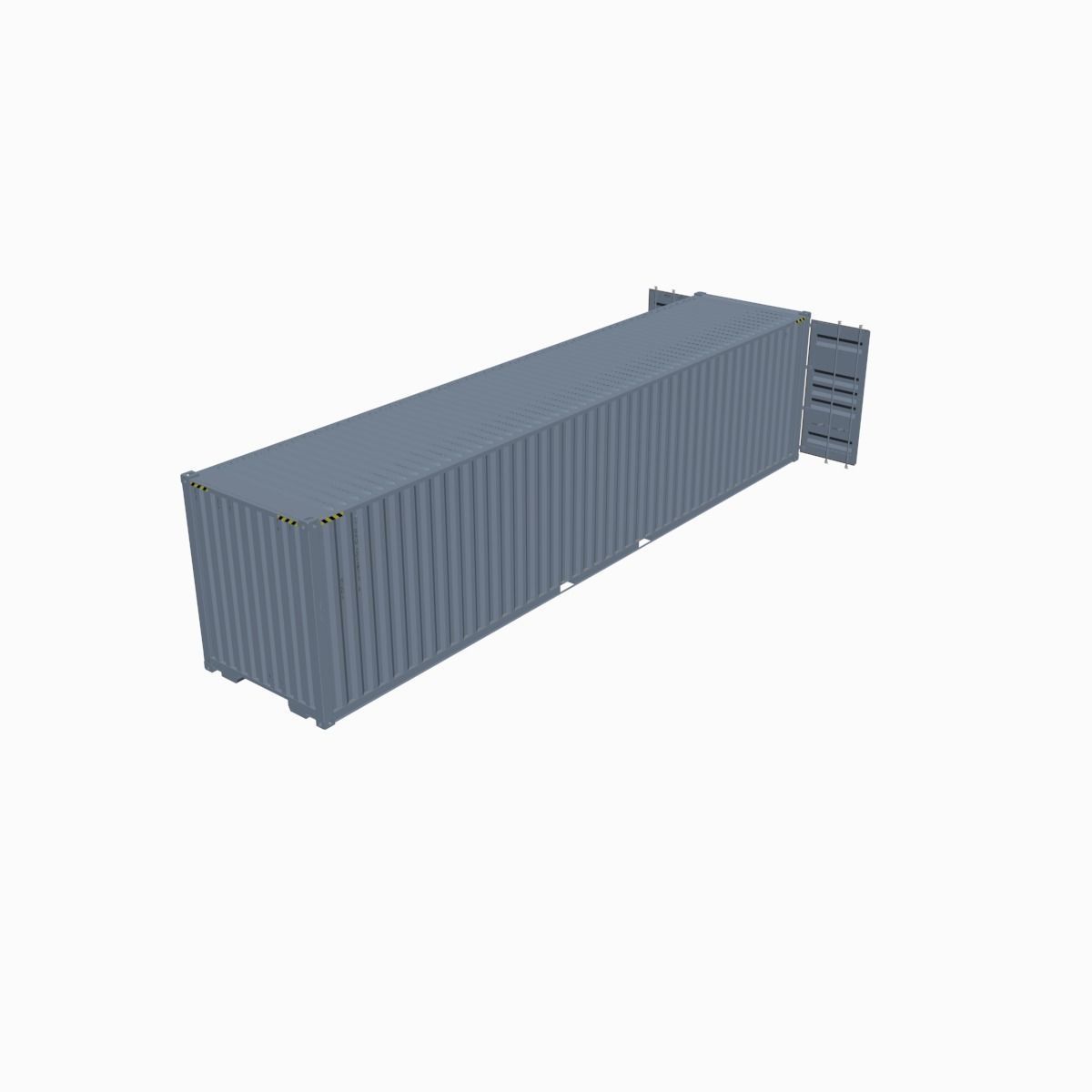 Autodesk Revit 2013 Shipping Container 40 Foot High Cube 3D model_18