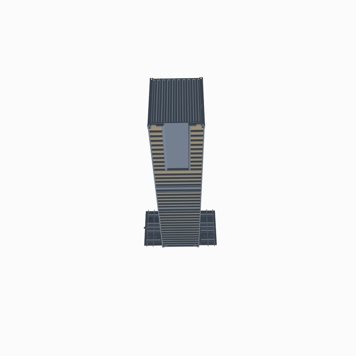 Autodesk Revit 2013 Shipping Container 40 Foot High Cube 3D model_19