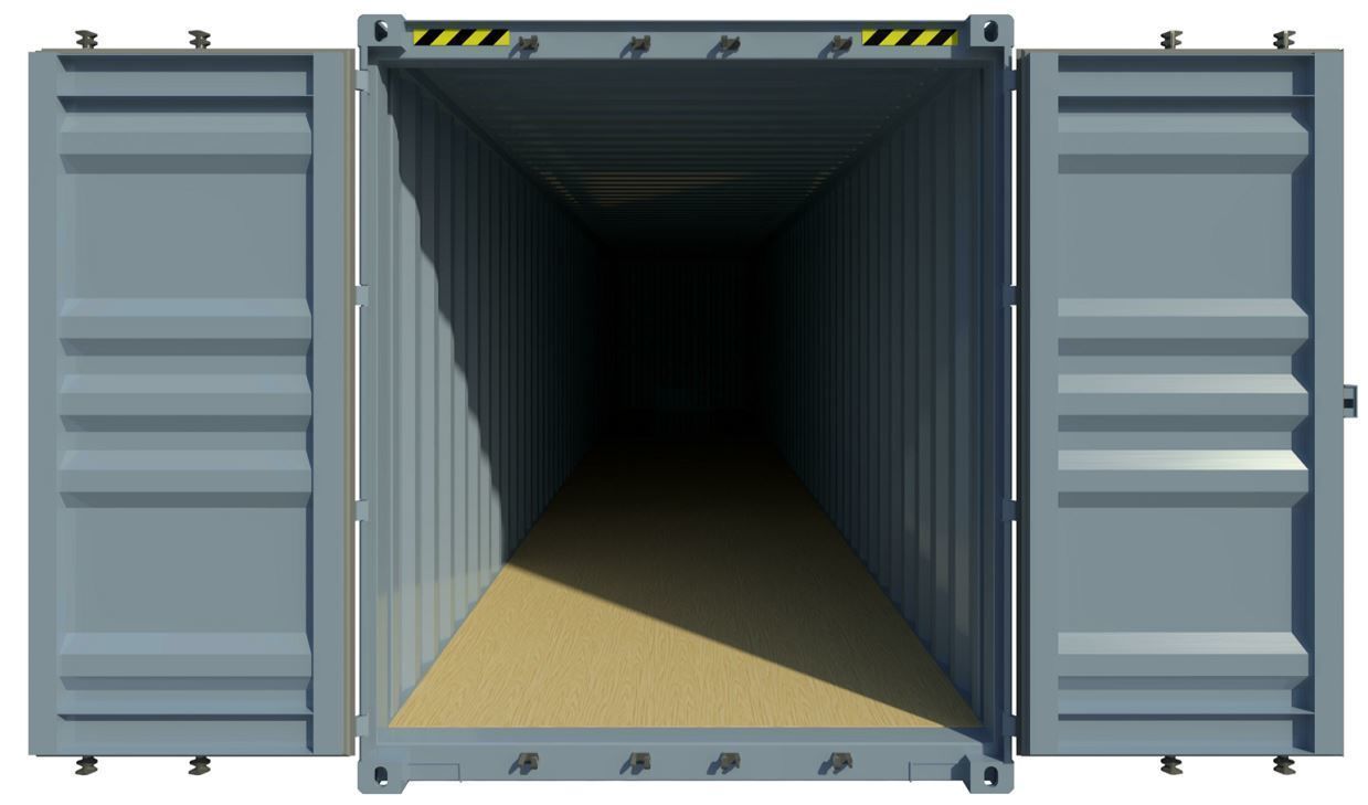 Autodesk Revit 2013 Shipping Container 40 Foot High Cube 3D model_13