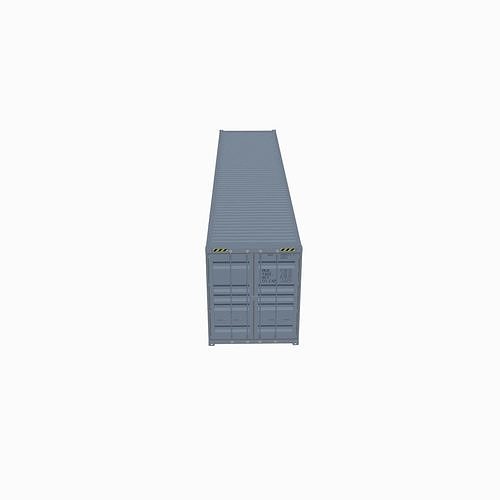 Autodesk Revit 2013 Shipping Container 40 Foot High Cube 3D model