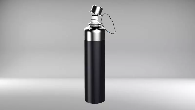 Sports and Official water bottle 3D model_0