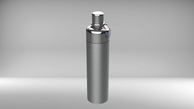 Sports and Official water bottle 3D model_10