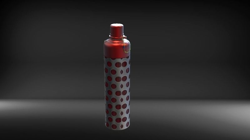Sports and Official water bottle 3D model_14