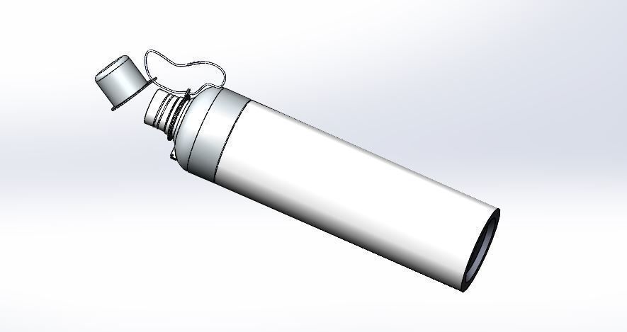 Sports and Official water bottle 3D model_19