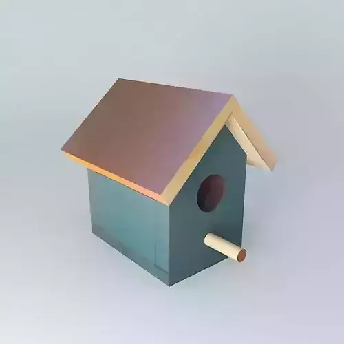 Bird House Free 3D model