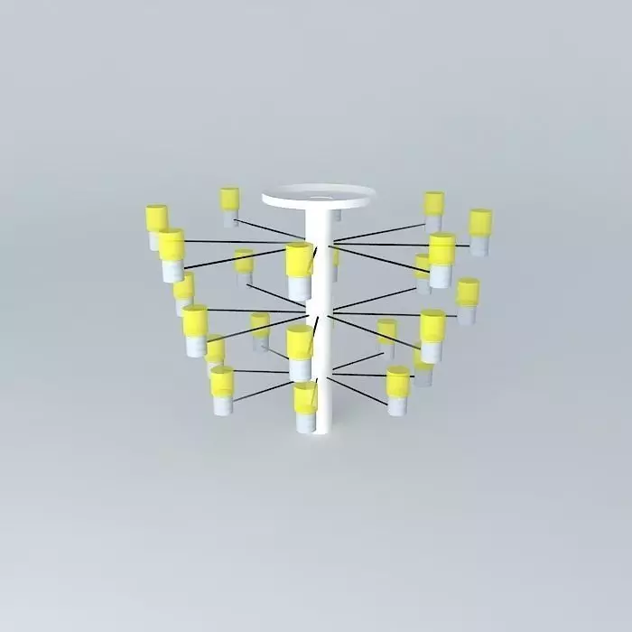 Ceiling lamp Interior Scar 3D model