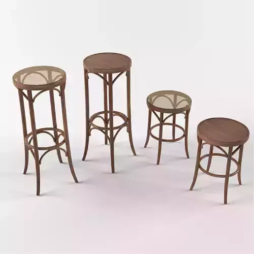 k11 bentwood Thonet 3D model