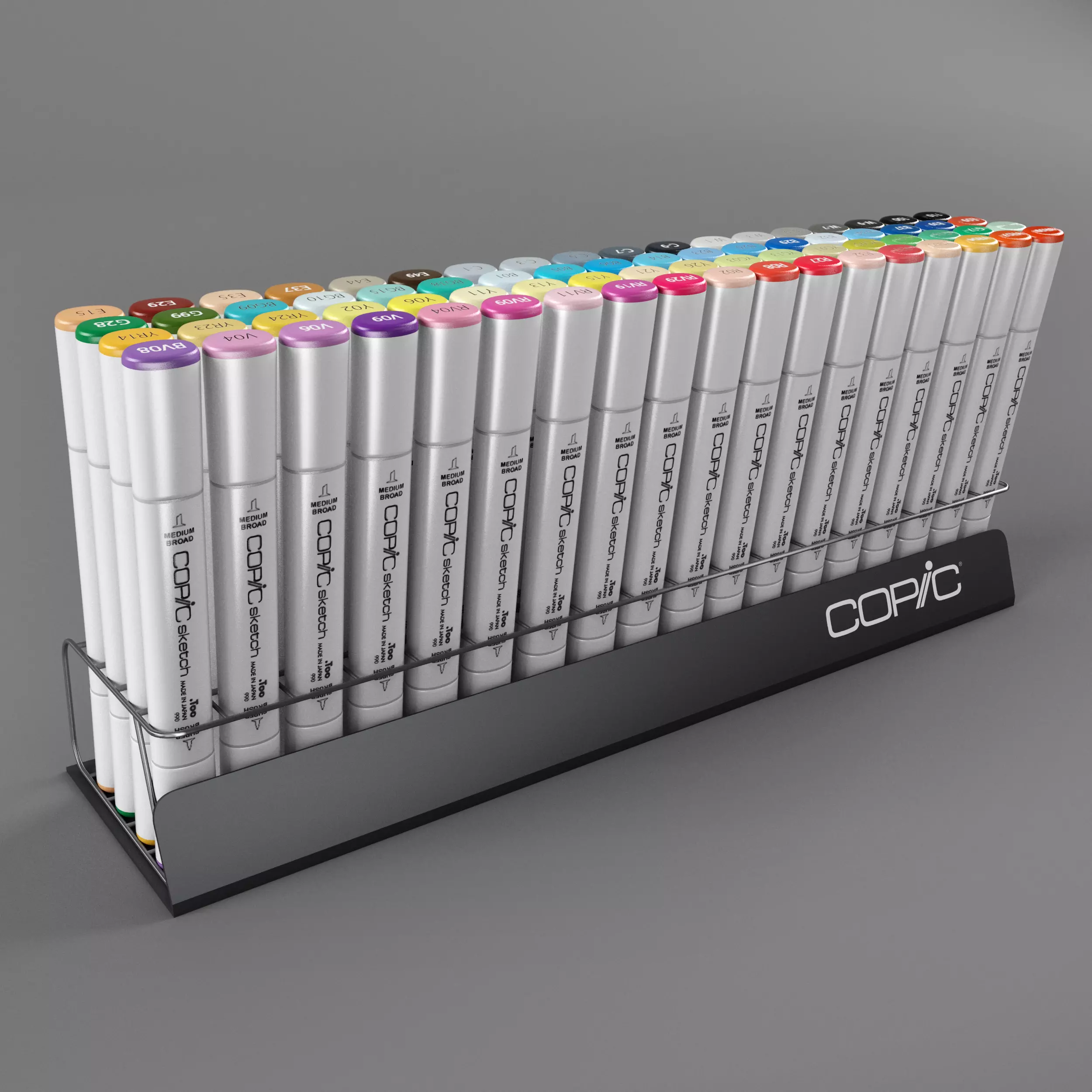 Copic Sketchs Pen 3D model_0