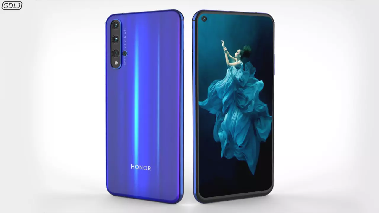 Huawei Honor 20 3D model