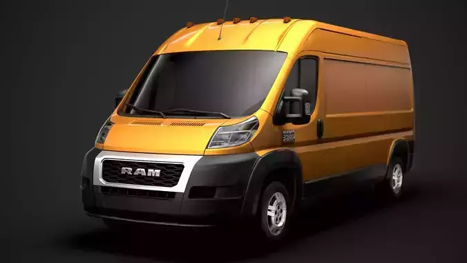 Ram Promaster Cargo 2500 HR 159WB 2020 3D model