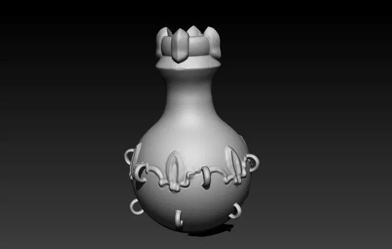 Fantasy Magic Health Potion 3D print model_0