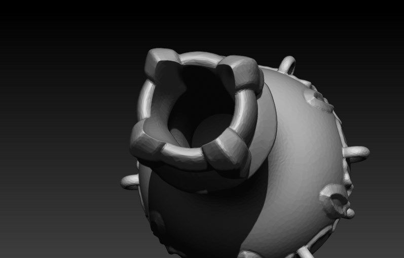 Fantasy Magic Health Potion 3D print model_7