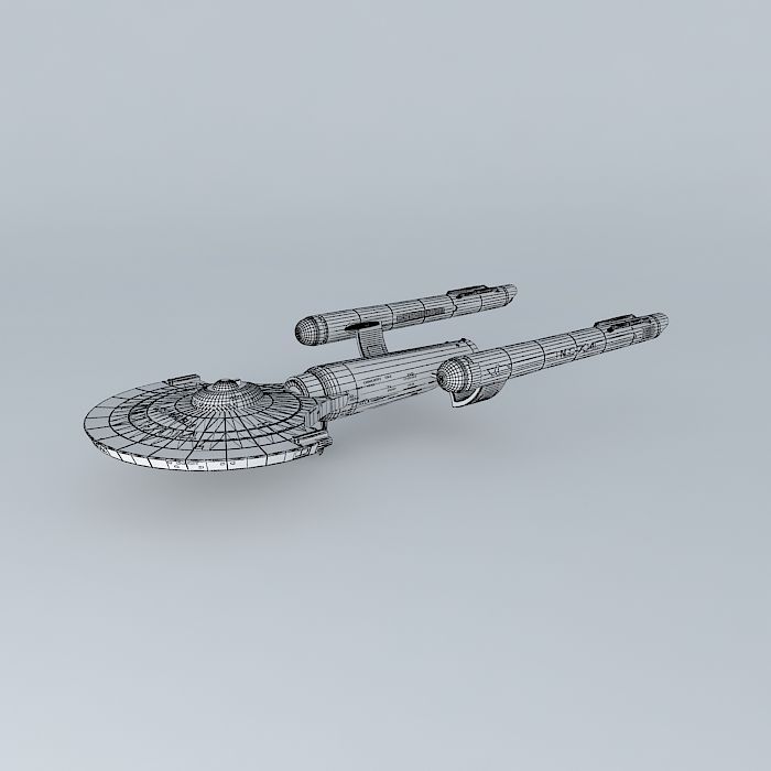 USS Arabella Ranger-class Cruiser Free 3D model_4