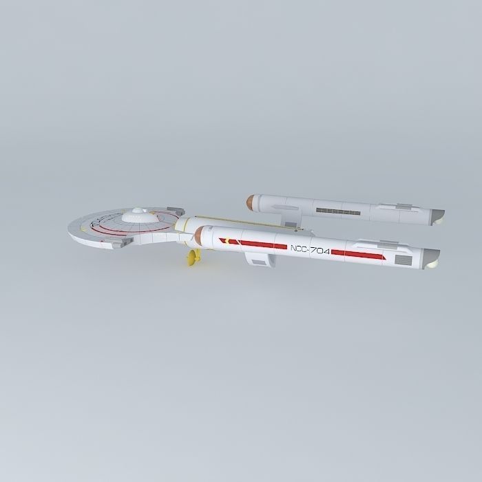 USS Arabella Ranger-class Cruiser Free 3D model_1