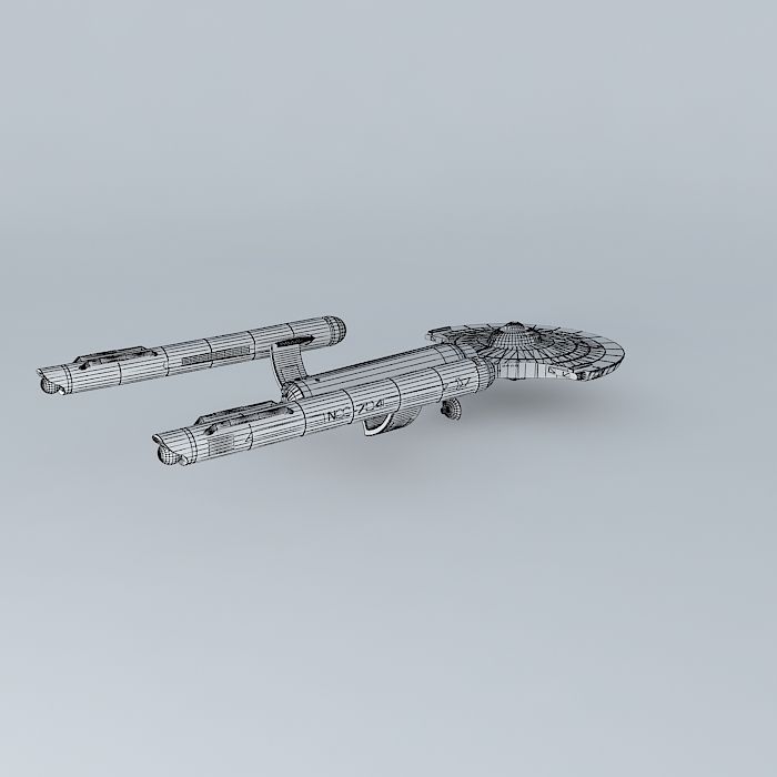 USS Arabella Ranger-class Cruiser Free 3D model_3