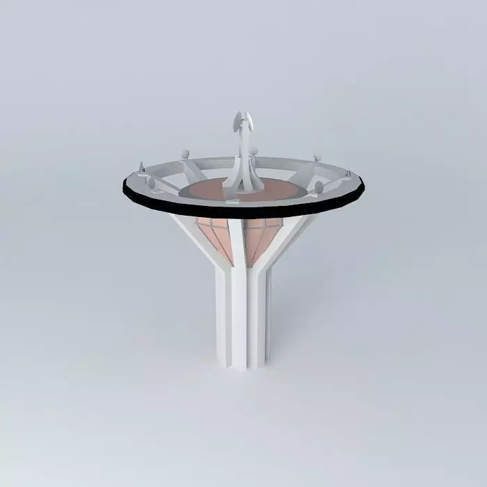 Multifunctional Water tower Free 3D model_0