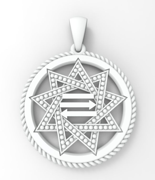 slavic amulet 3D print model_5