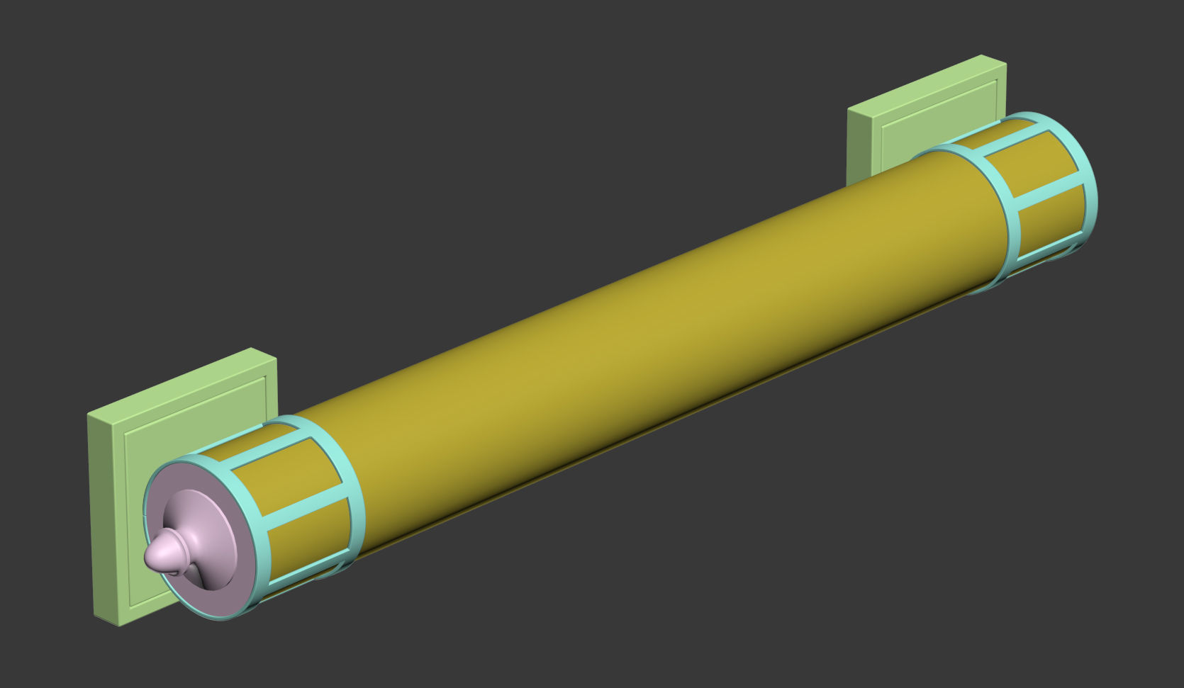 Visual Comfort Bath Wall Light 3D model_2