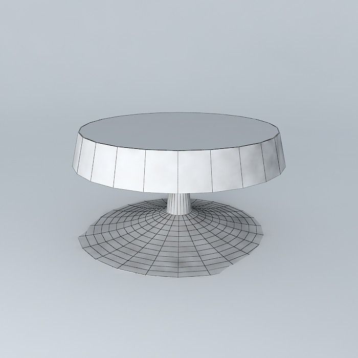 Gde low lamp.  3D model_3