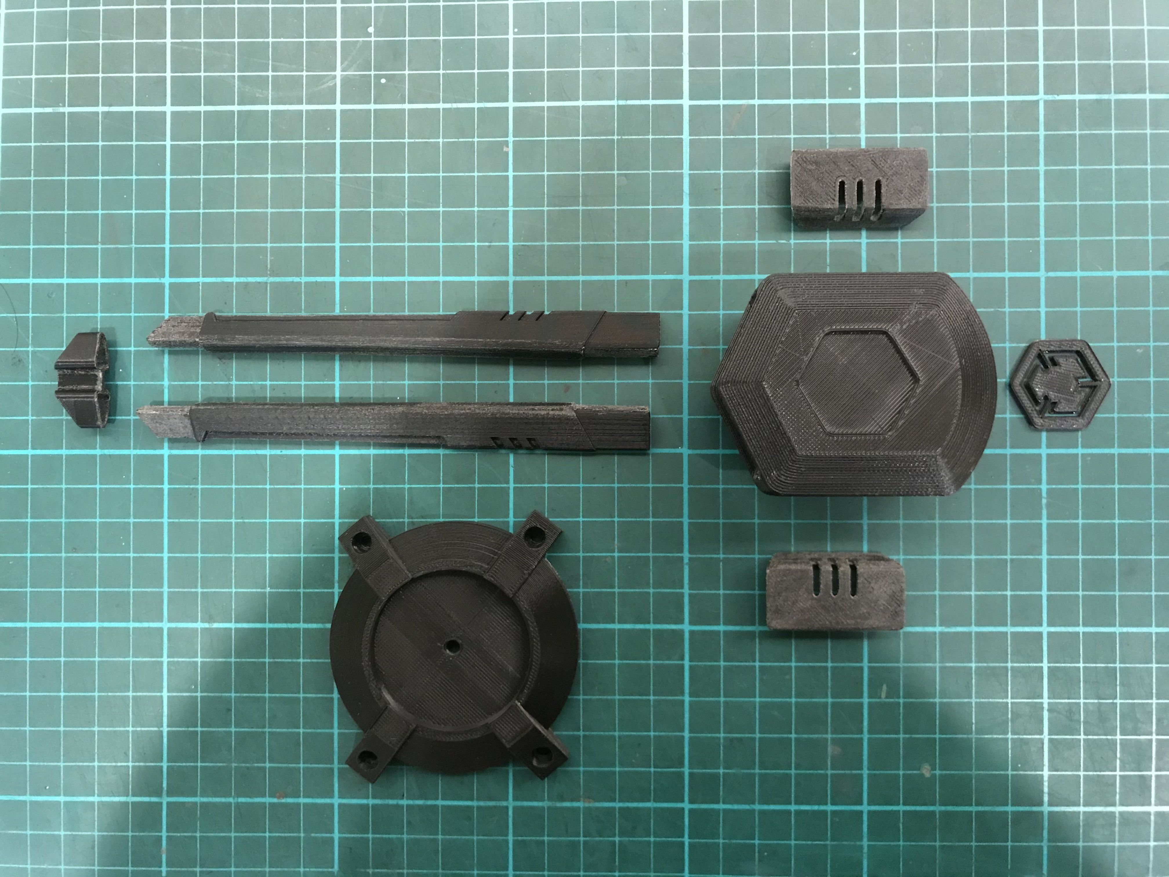 RC crawler roof-mount sci-fi cannon  3D print model_2