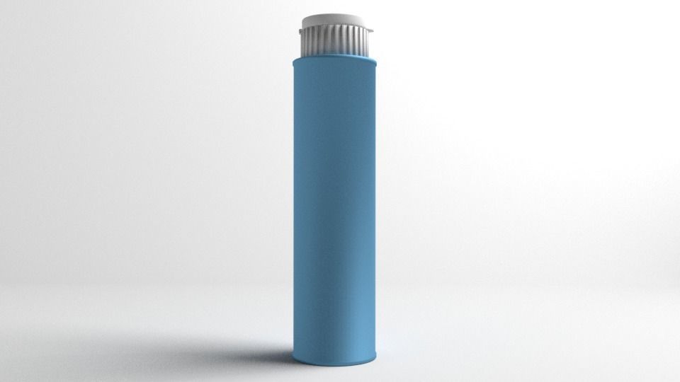 Bottle Shampoo 5 3D model_1