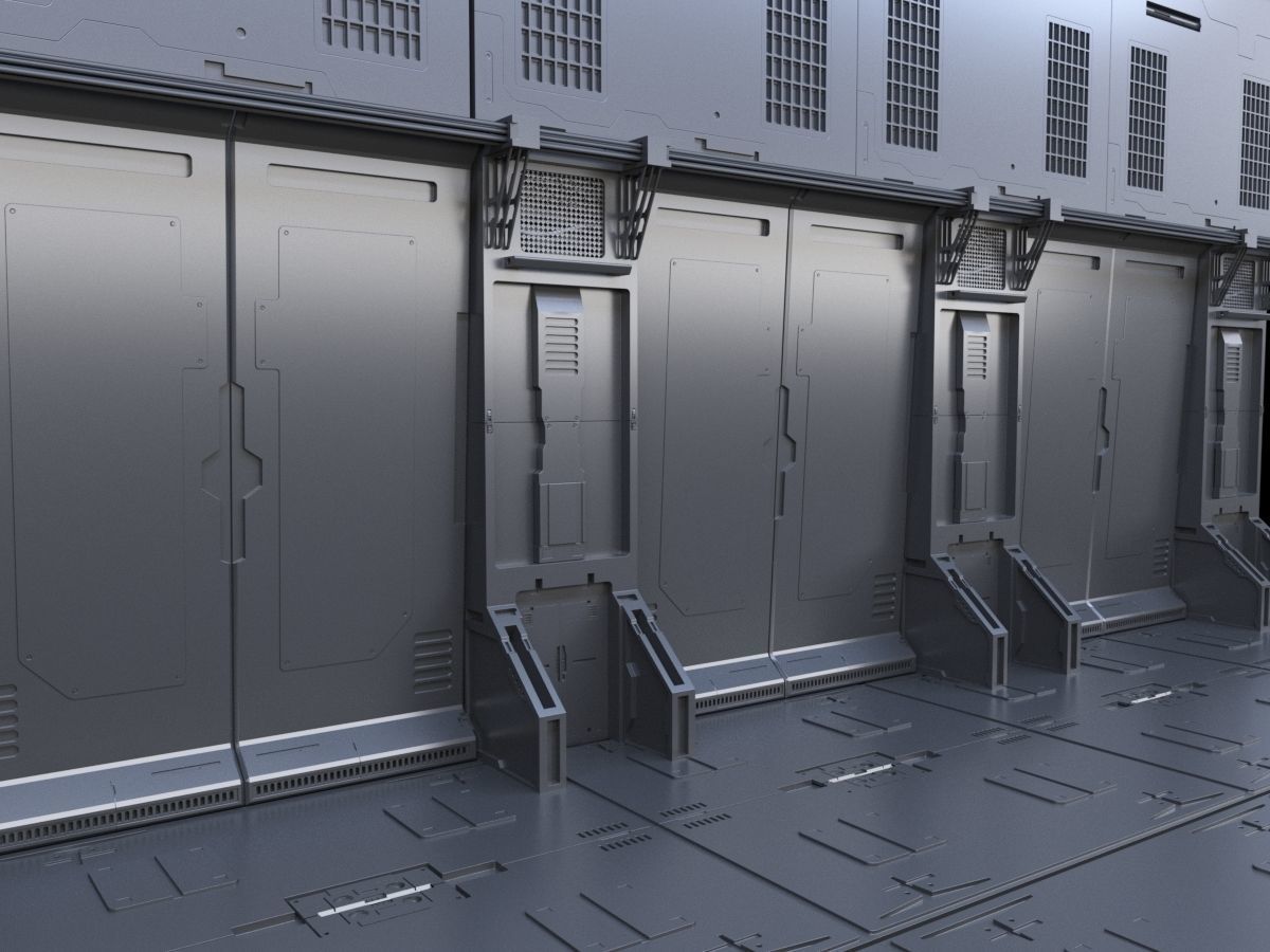 wall and flor asset V2 3D model_1