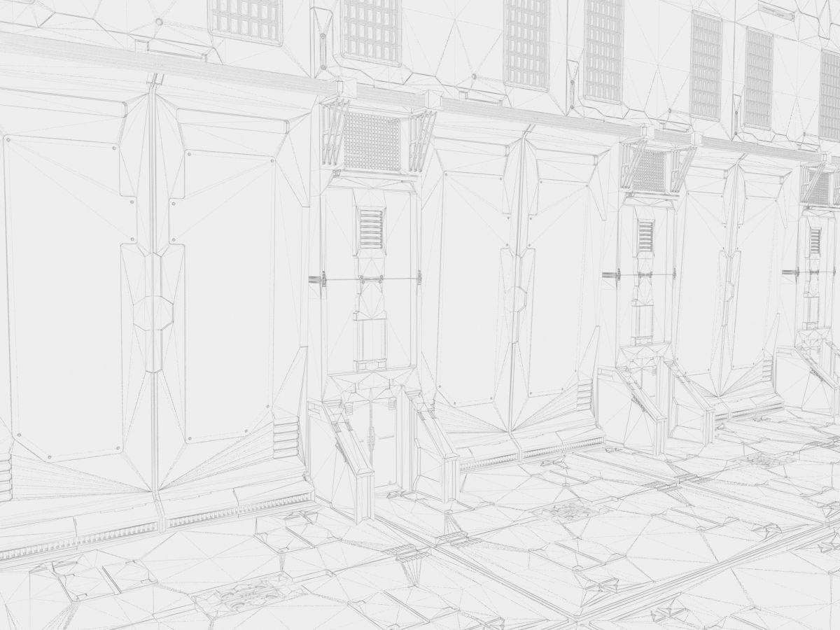 wall and flor asset V2 3D model_13