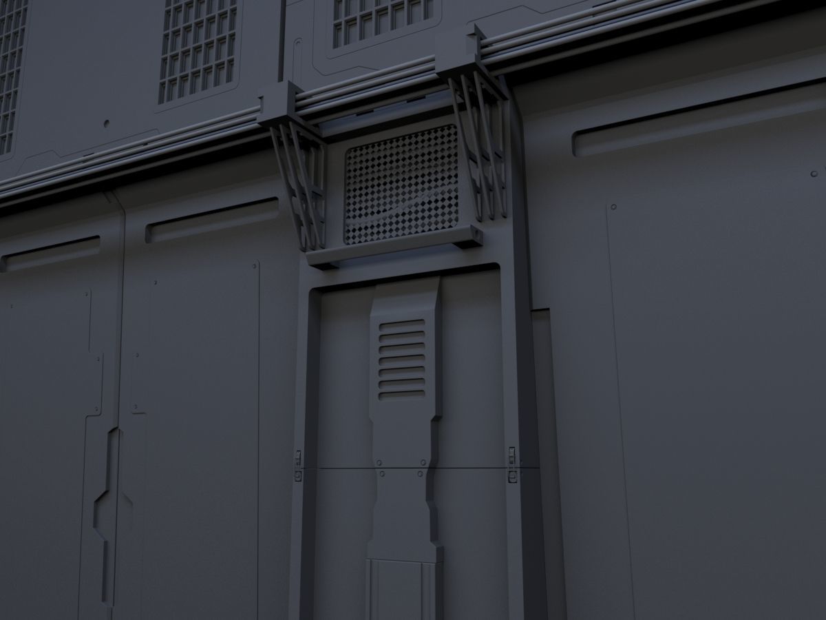 wall and flor asset V2 3D model_7