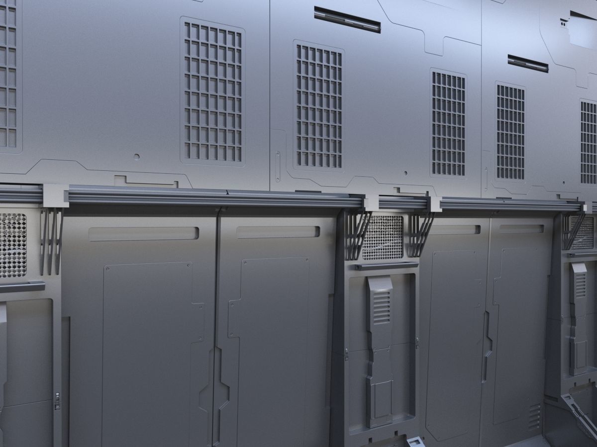 wall and flor asset V2 3D model_2