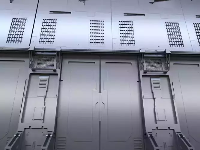 wall and flor asset V2 3D model