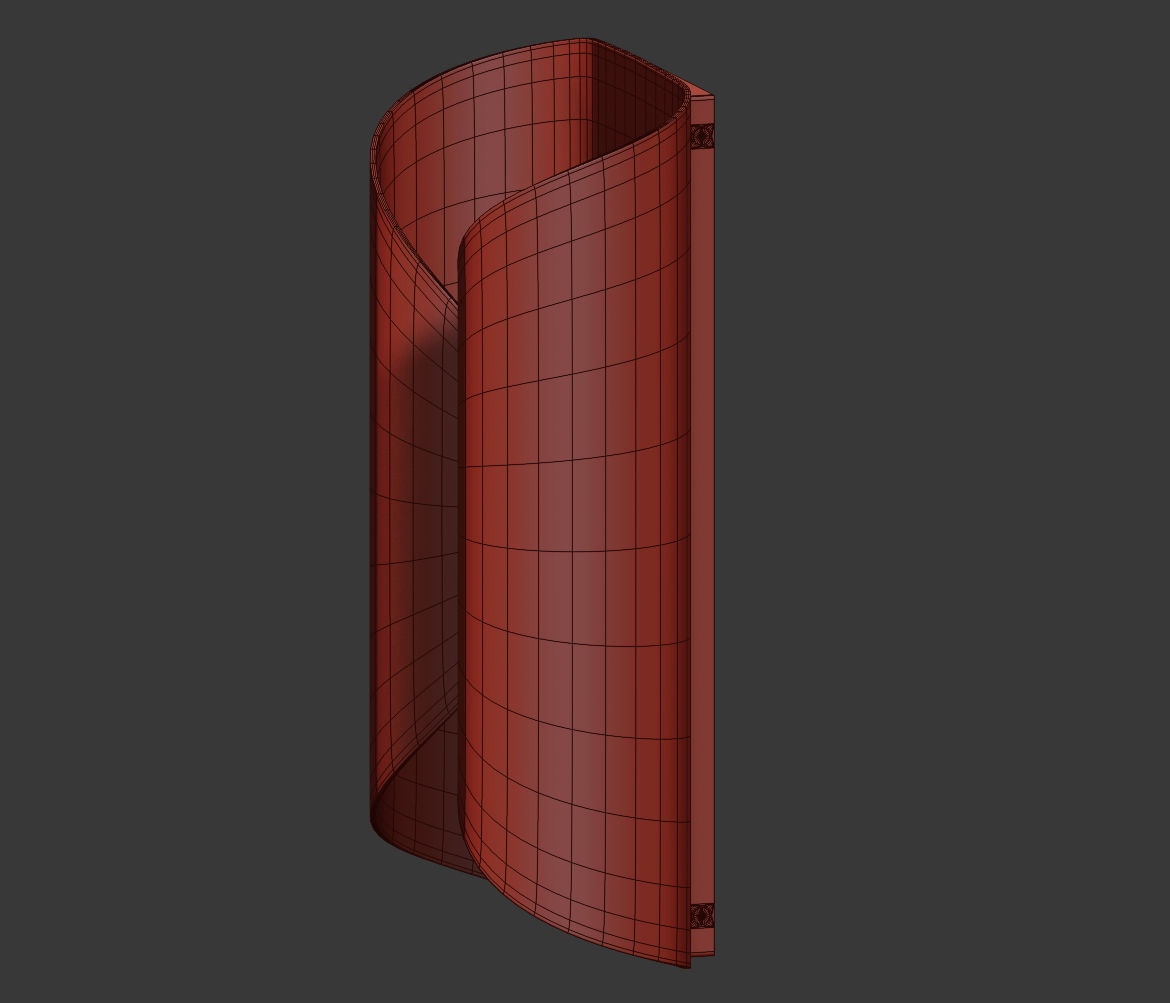 Holly Hunt OMBRE SCONCE 3D model_2