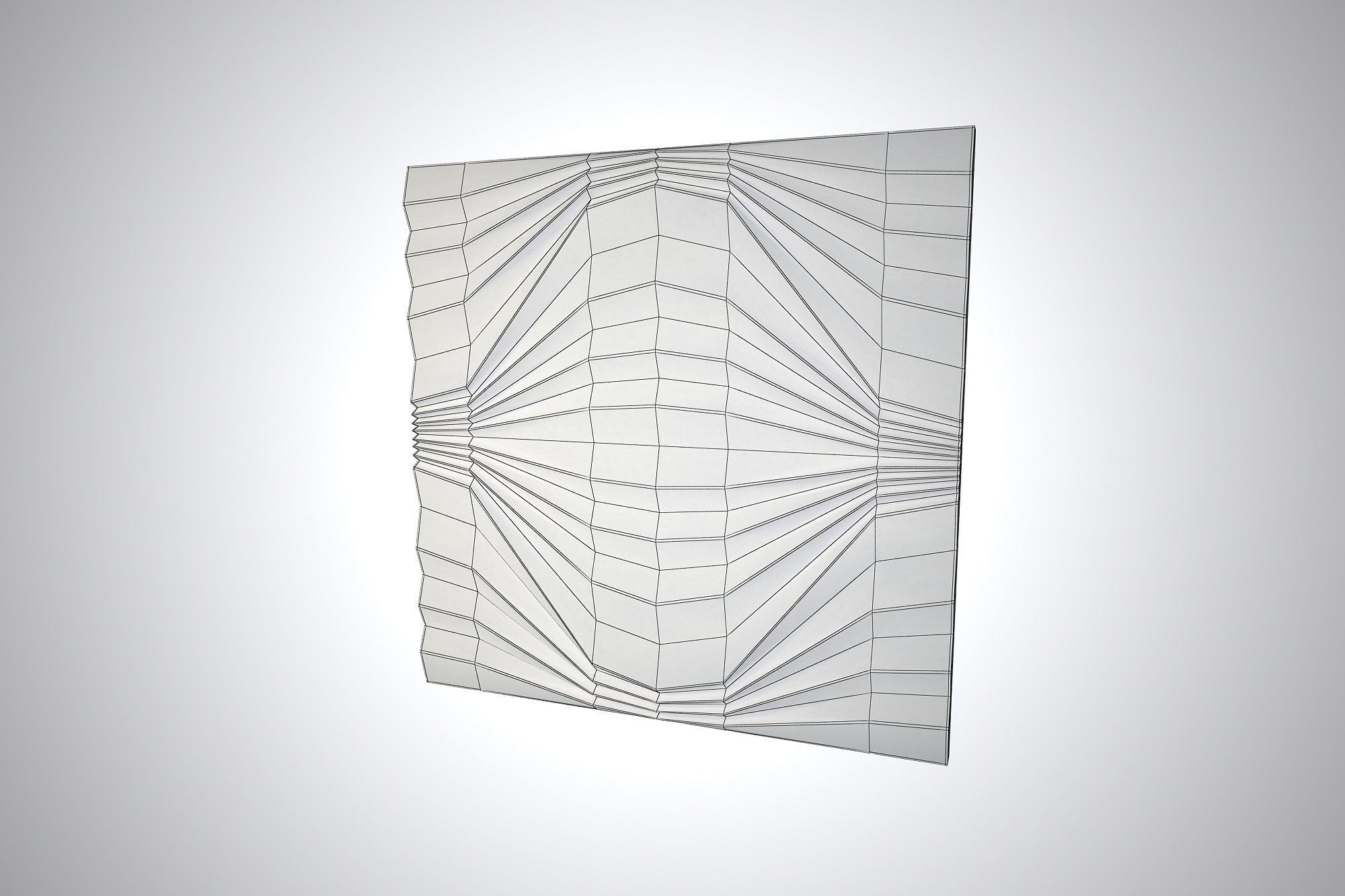 01 DECORATIVE WALL MOLD Low-poly 3D model_8