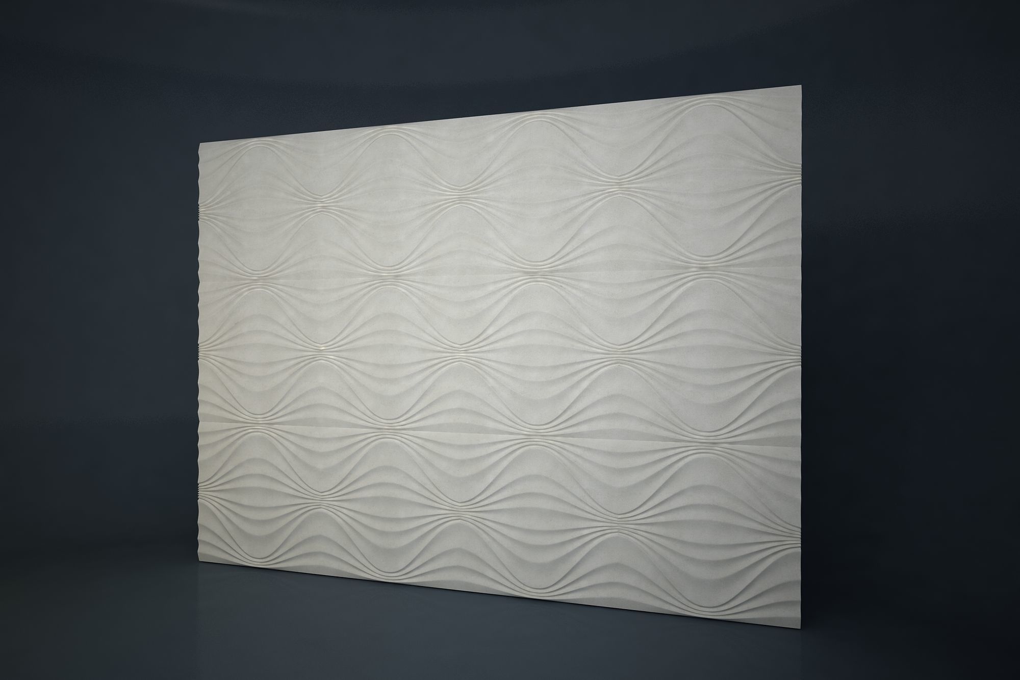 01 DECORATIVE WALL MOLD Low-poly 3D model_1