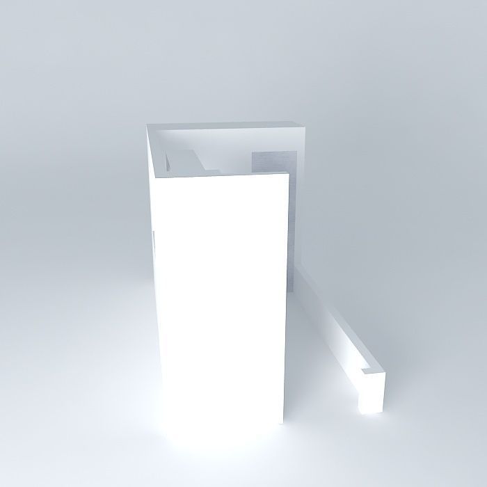 Kitchen project 3D model_2