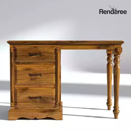 Victorian Desk Old Natural