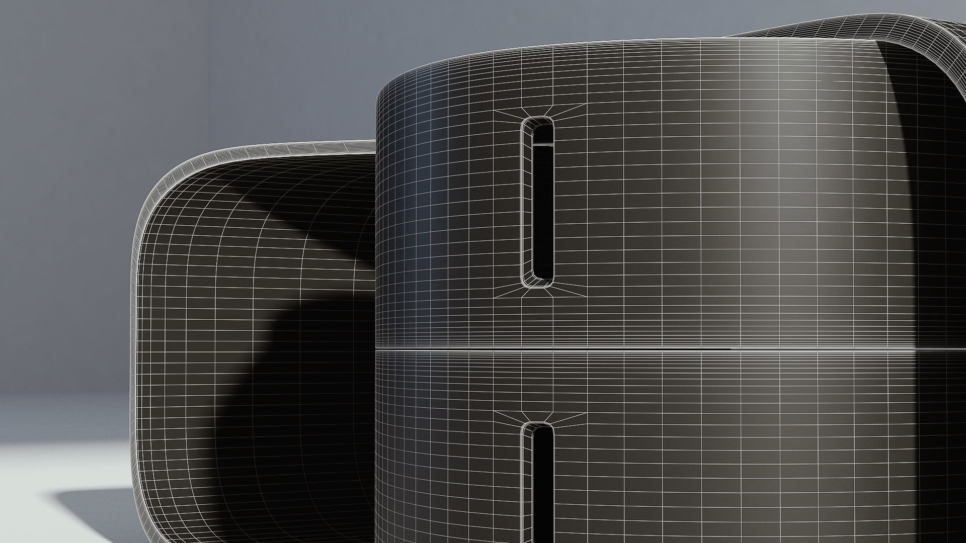 Modern Wooden Coffee Table 3D model_5