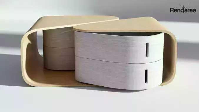 Modern Wooden Coffee Table