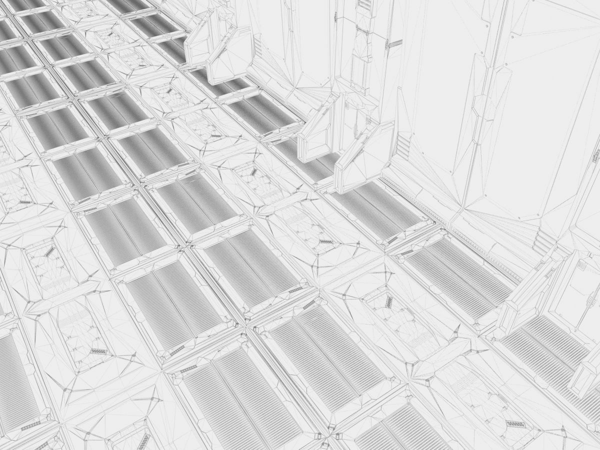 wall and flor asset V3 3D model_11