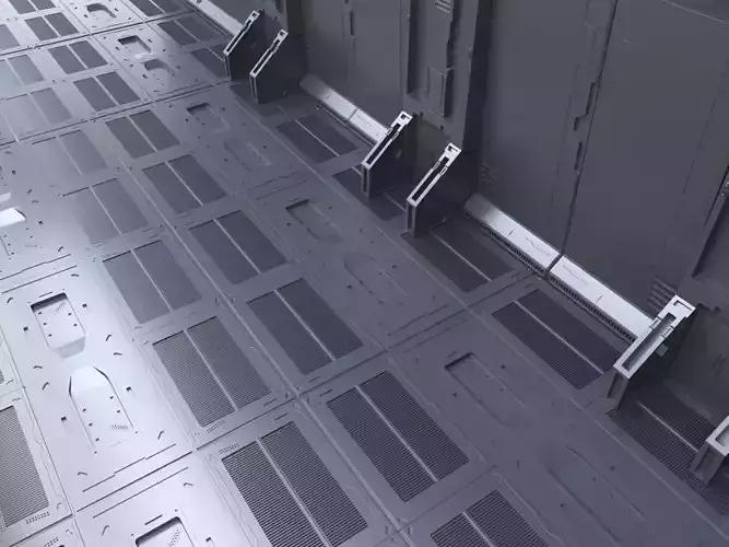 wall and flor asset V3 3D model