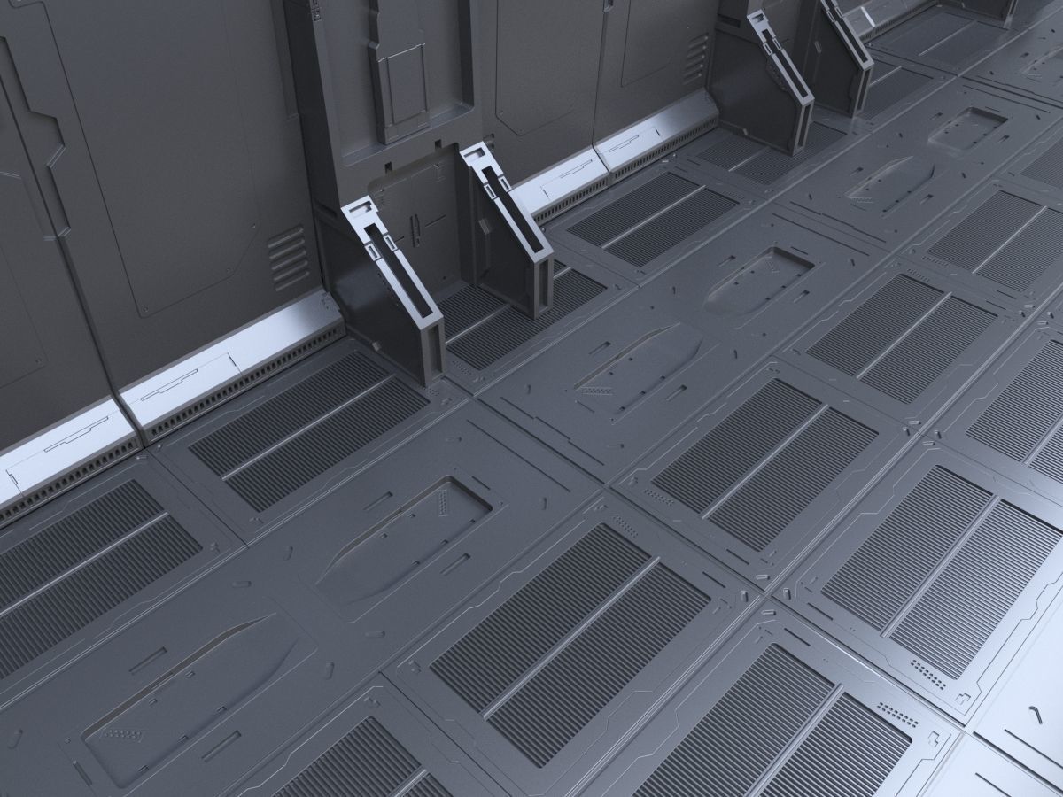 wall and flor asset V3 3D model_2