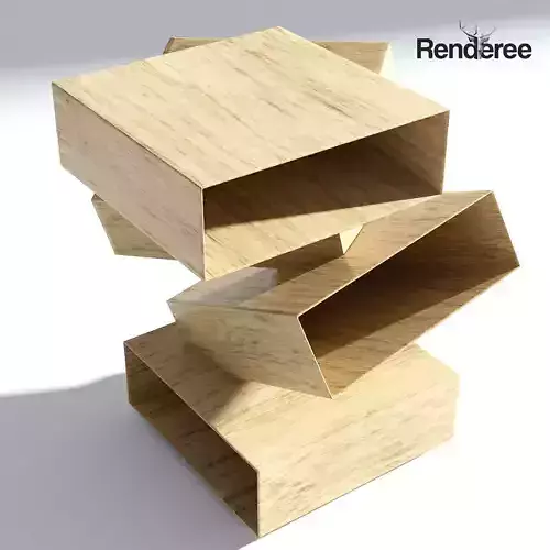 Wooden Bedside Table Modern