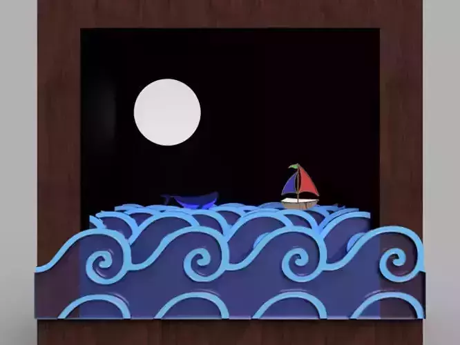 Toy Box Waves Mechanism 