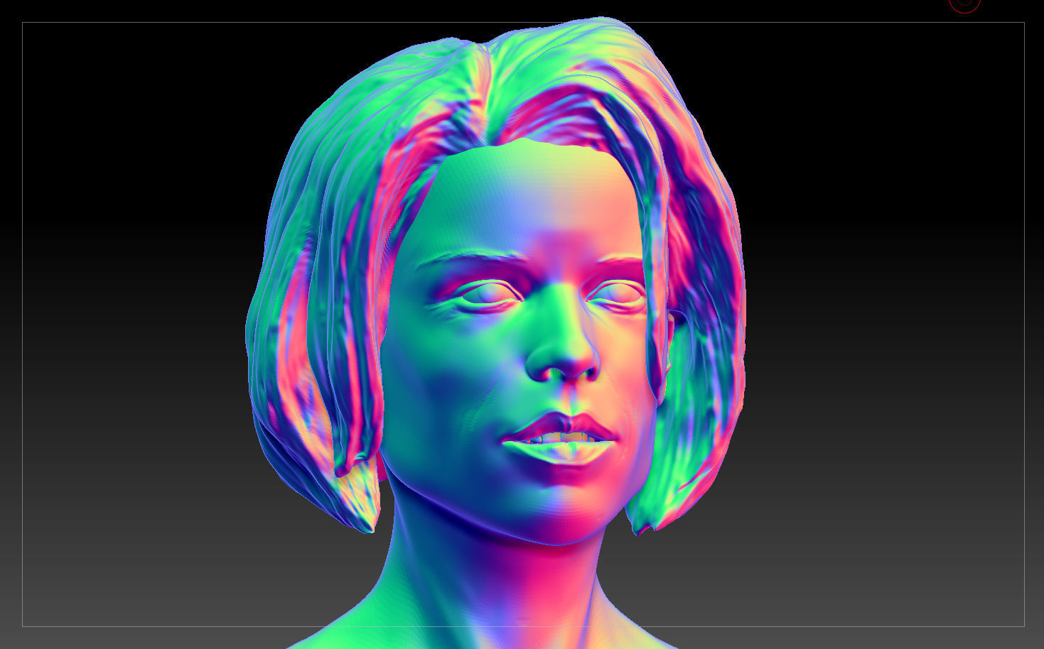 Neve Campbell as Sidney Prescott from Scream 1 2 3 4 textured 3D print model_13